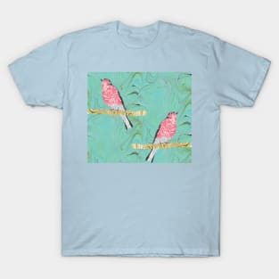 Chaffinches on branches T-Shirt